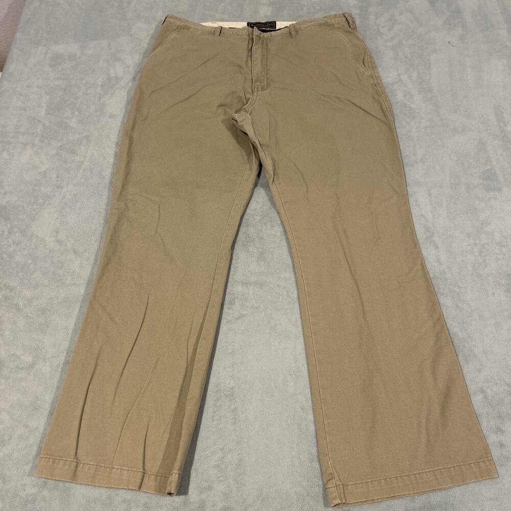 Vintage Abercrombie & Fitch Bootcut Baggy Pants Womens 14 35x29 Wide Y2k 2000s